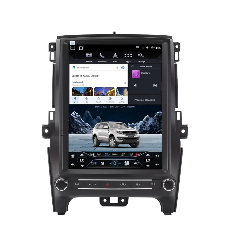 Мультимедийный экран для Tesla Ford Ranger Raptor Everest T6 2016-2023, Android-радио, вертикальный GPS-навигационный дисплей
Мультимедийный экран для Tesla Ford Ranger Raptor Everest T6 2016-2023, Android-радио, вертикальный GPS-навигационный дисплей