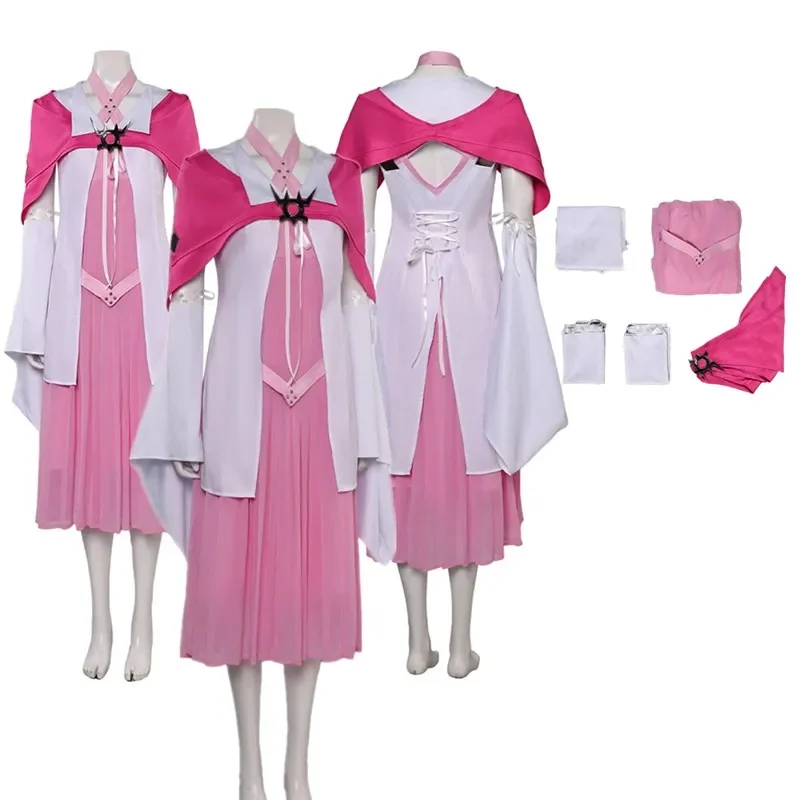 FC6Fantasy Aerith Gainsborough Cosplay Costume Adult Women Dress Cape Cloak Dress Outfits Halloween Carnival Party Suit@FC8!
FC6Fantasy Aerith Gainsborough Cosplay Costume Adult Women Dress Cape Cloak Dress Outfits Halloween Carnival Party Suit@FC8!