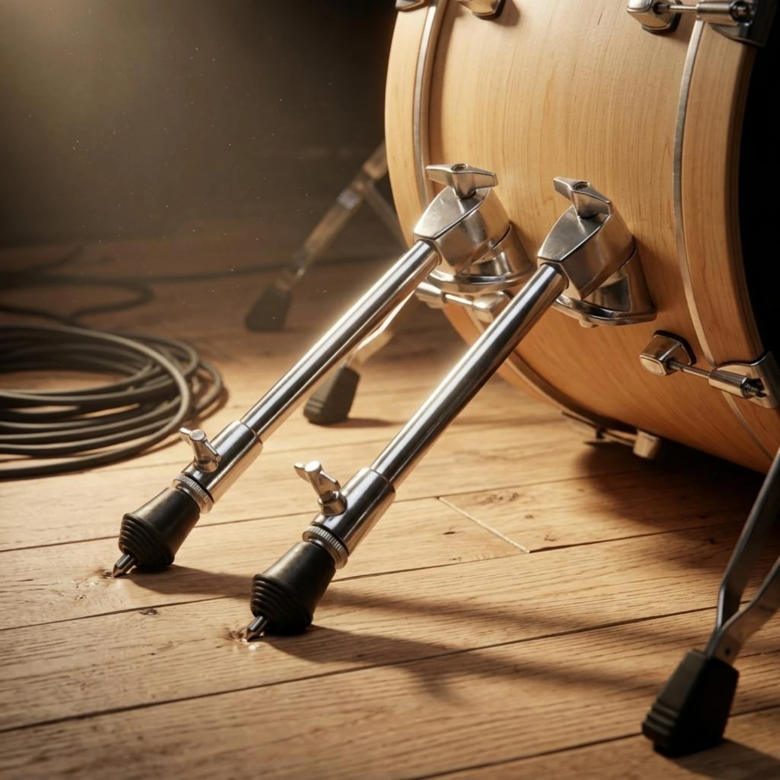 2 Pieces Bass Drum Legs Universal Fit Kick Drum Legs Music Instrument Hardware Stable Easy to Install
2 Pieces Bass Drum Legs Universal Fit Kick Drum Legs Music Instrument Hardware Stable Easy to Install