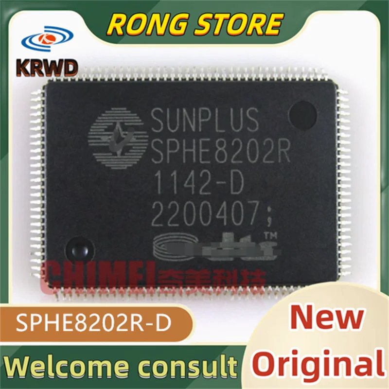 5PCS SPHE8202R New and Original Chip IC SPHE8202R-D LQFP128 Universal decoder board chip
5PCS SPHE8202R New and Original Chip IC SPHE8202R-D LQFP128 Universal decoder board chip