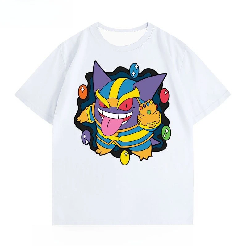 Geng Ghost Thanos Avengers Marvel Anime Merchandise 3D Short Sleeve T-Shirt for Summer Half Sleeve Clothing
Geng Ghost Thanos Avengers Marvel Anime Merchandise 3D Short Sleeve T-Shirt for Summer Half Sleeve Clothing