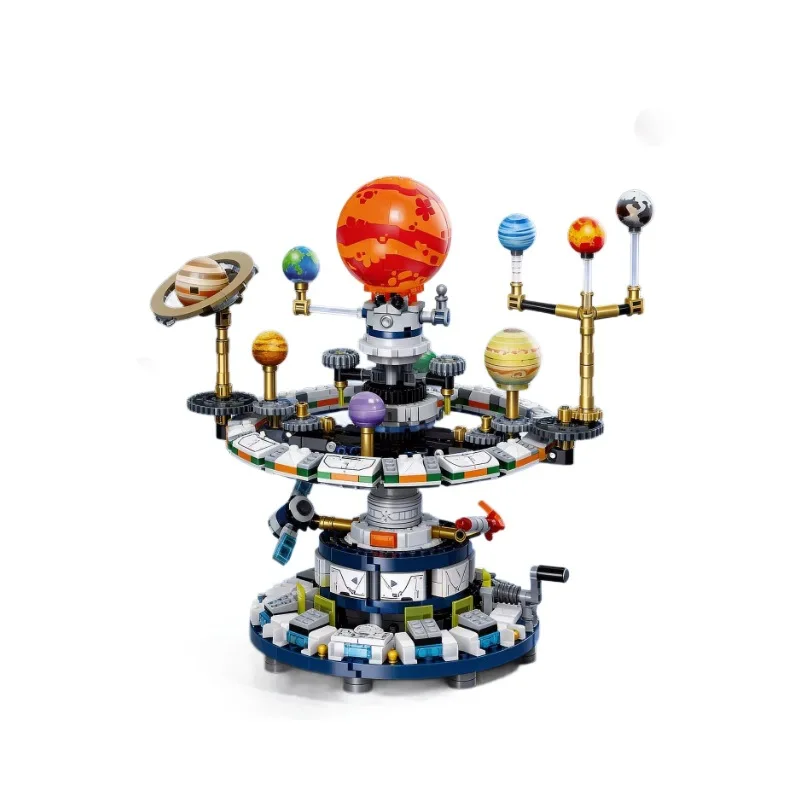 Rotating Solar System Interstellar Space Building Blocks Science Educational Toy for Kids Birthday Holiday Gifts
Rotating Solar System Interstellar Space Building Blocks Science Educational Toy for Kids Birthday Holiday Gifts