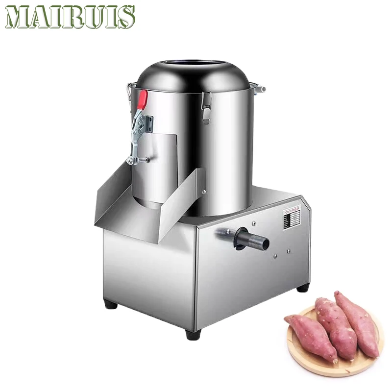 Peeling Machine Potato Fully Automatic Small Cleaning Stainless Steel Electric Commercial Multi-Functional All-In-One Equipment