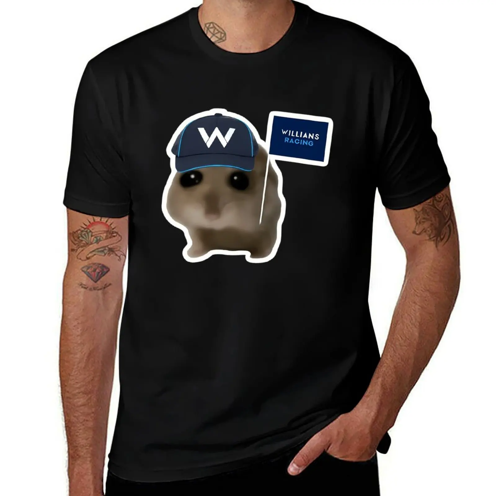 F1 Willia.ms Racing Hamster Meme T-Shirt valentines boutique clothes tees Short sleeve tee mens graphic t-shirts
F1 Willia.ms Racing Hamster Meme T-Shirt valentines boutique clothes tees Short sleeve tee mens graphic t-shirts