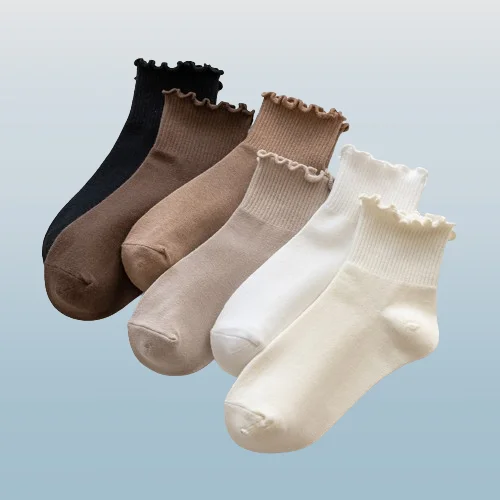 2024 New 6/12 Pairs Fashion High Quality Summer Thin Lace Breathable Socks Cotton Sweet Girl Ear Edge College Boat Socks
2024 New 6/12 Pairs Fashion High Quality Summer Thin Lace Breathable Socks Cotton Sweet Girl Ear Edge College Boat Socks