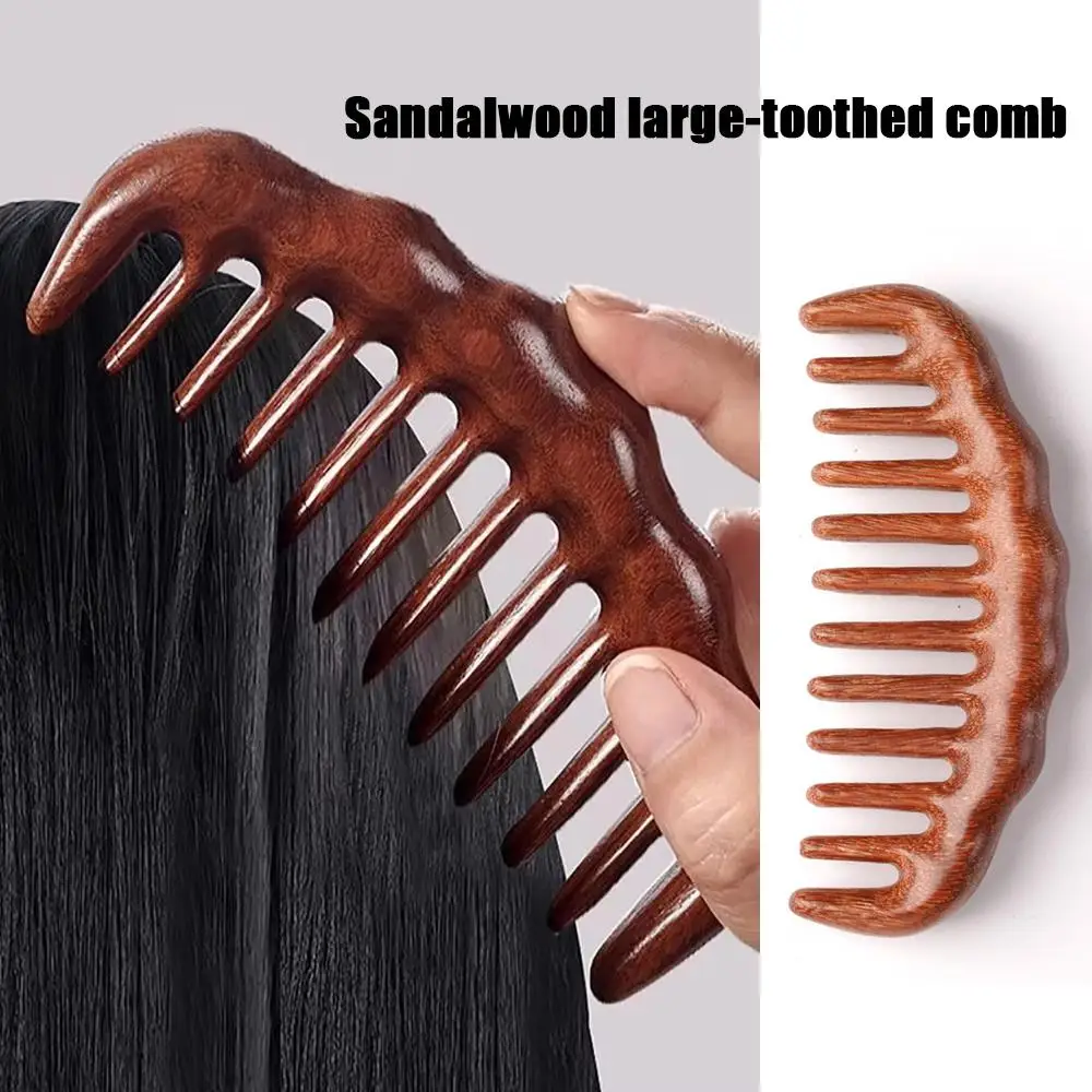 Wood Hair Comb Useful Hair Brush Scalp Relax Items Wide Tooth Comb Natural Sandalwood Daily Styling Tool Anti-Static Brush
Wood Hair Comb Useful Hair Brush Scalp Relax Items Wide Tooth Comb Natural Sandalwood Daily Styling Tool Anti-Static Brush