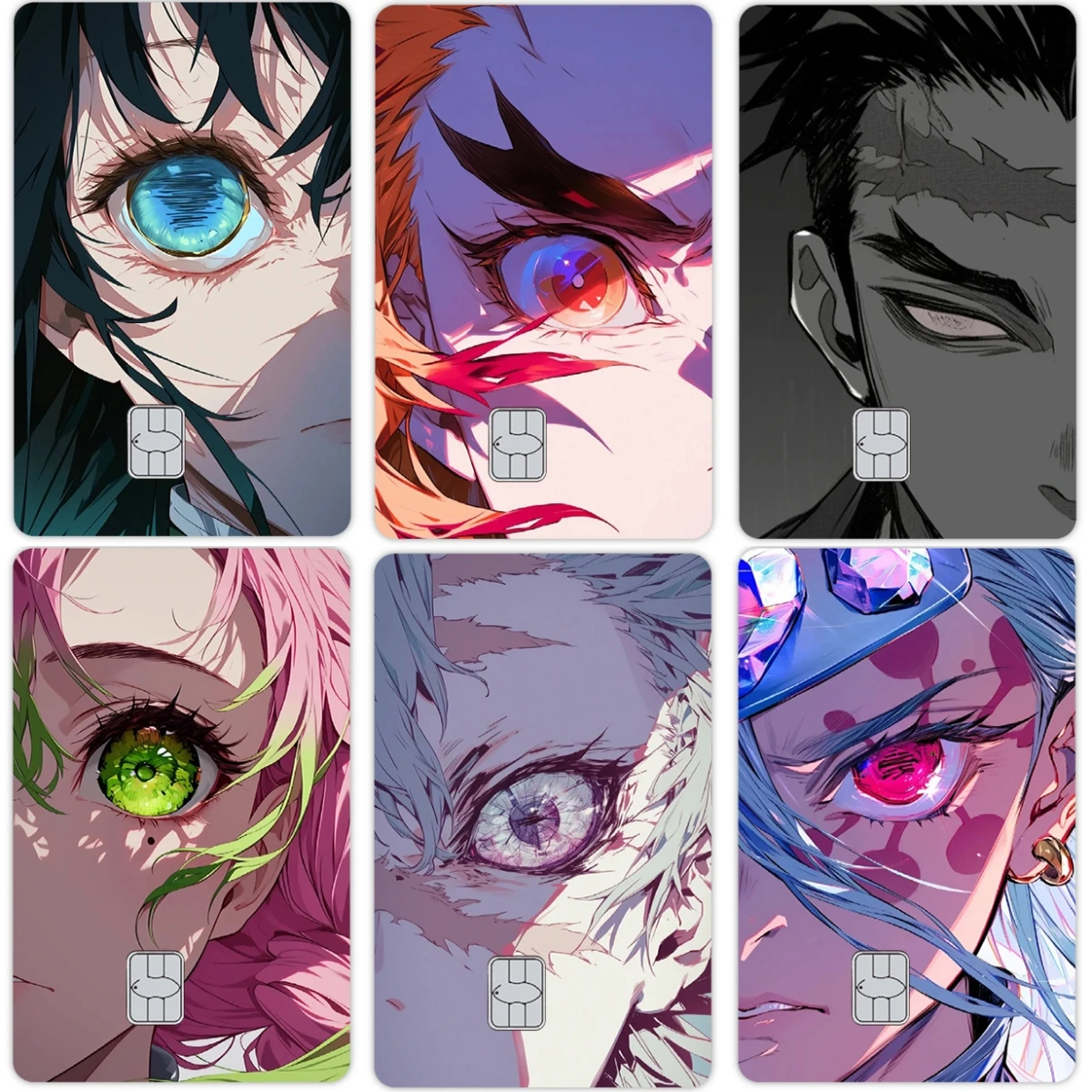 Аниме Kamado Tanjirou Kamado Nezuko Agatsuma Zenitsu Eye крутая кредитная карта матовая наклейка для дебетового банка Visa Card Film Decal 
Аниме Kamado Tanjirou Kamado Nezuko Agatsuma Zenitsu Eye крутая кредитная карта матовая наклейка для дебетового банка Visa Card Film Decal