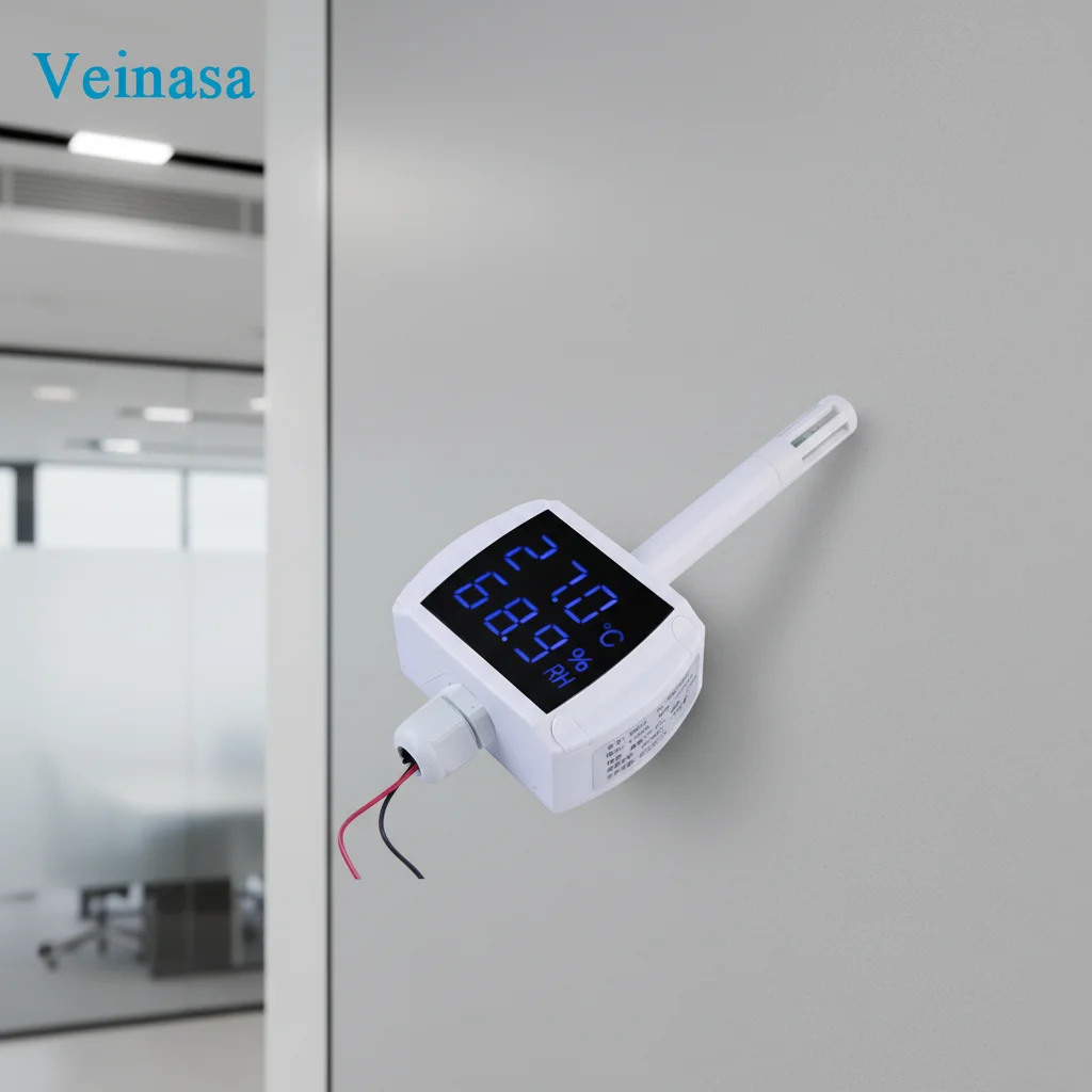HTW-GS1 Indoor Temperature and Humidity Transmitter Analog Sensor Probe 0-10V for Real-Time Monitoring
HTW-GS1 Indoor Temperature and Humidity Transmitter Analog Sensor Probe 0-10V for Real-Time Monitoring