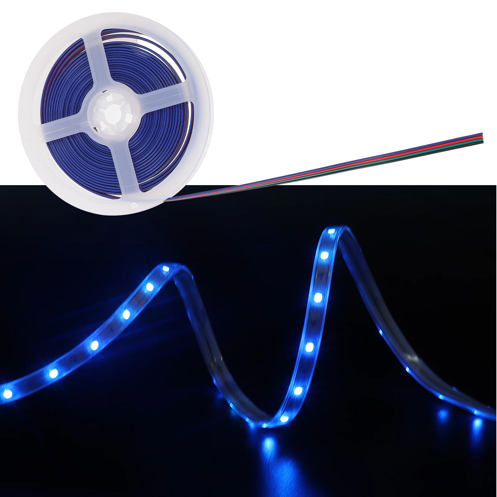 10pcs RGB LED Strip Connector Flame Retardant PVC Solderless 4 Pin Adapter LED Strip Cable Compatibility Portable
10pcs RGB LED Strip Connector Flame Retardant PVC Solderless 4 Pin Adapter LED Strip Cable Compatibility Portable