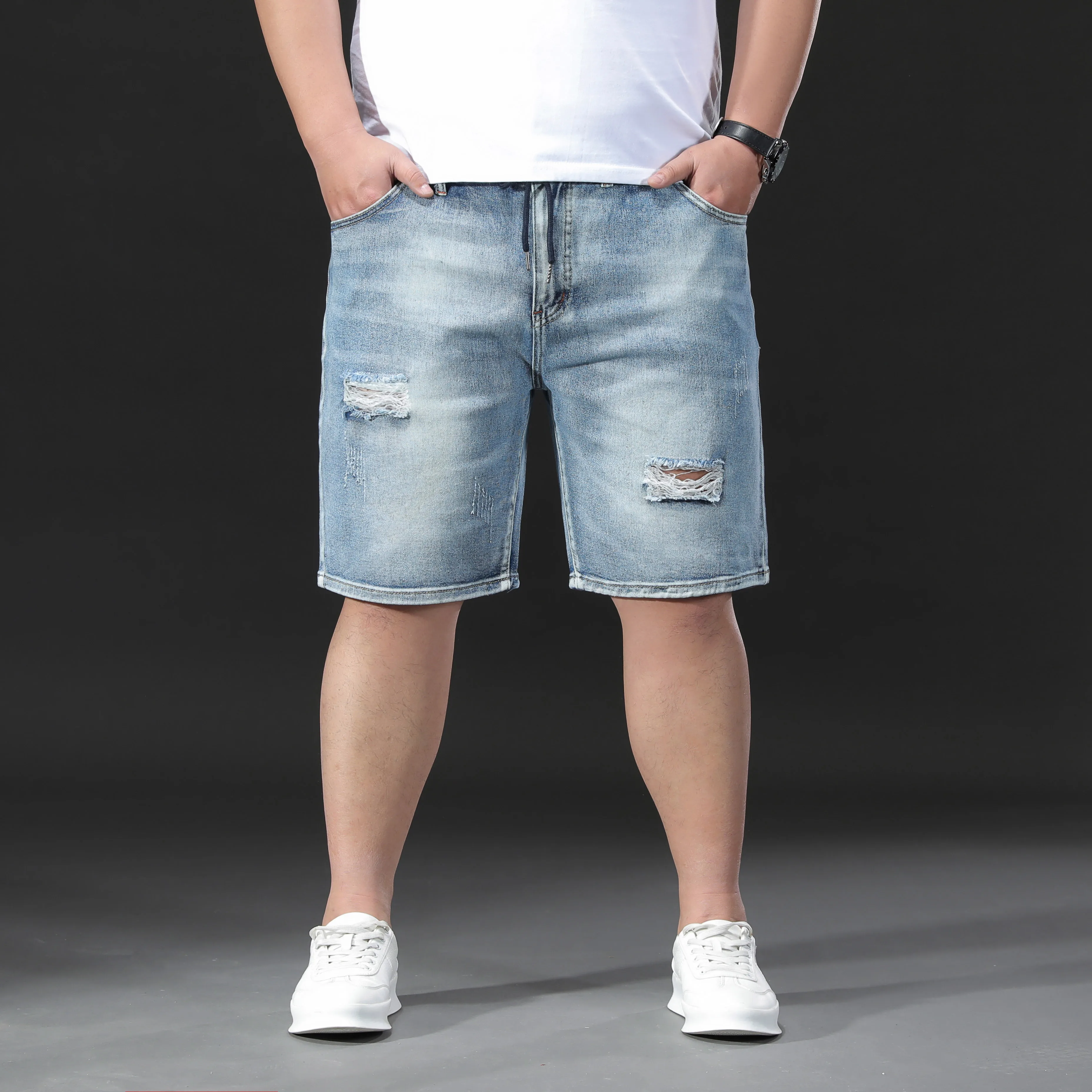 Plus Size Denim Shorts Men's Jeans 2Xl-6Xl Summer Casual Pants Business Straight Trousers Stretch Fashion Jorts Knee-Length
Plus Size Denim Shorts Men's Jeans 2Xl-6Xl Summer Casual Pants Business Straight Trousers Stretch Fashion Jorts Knee-Length