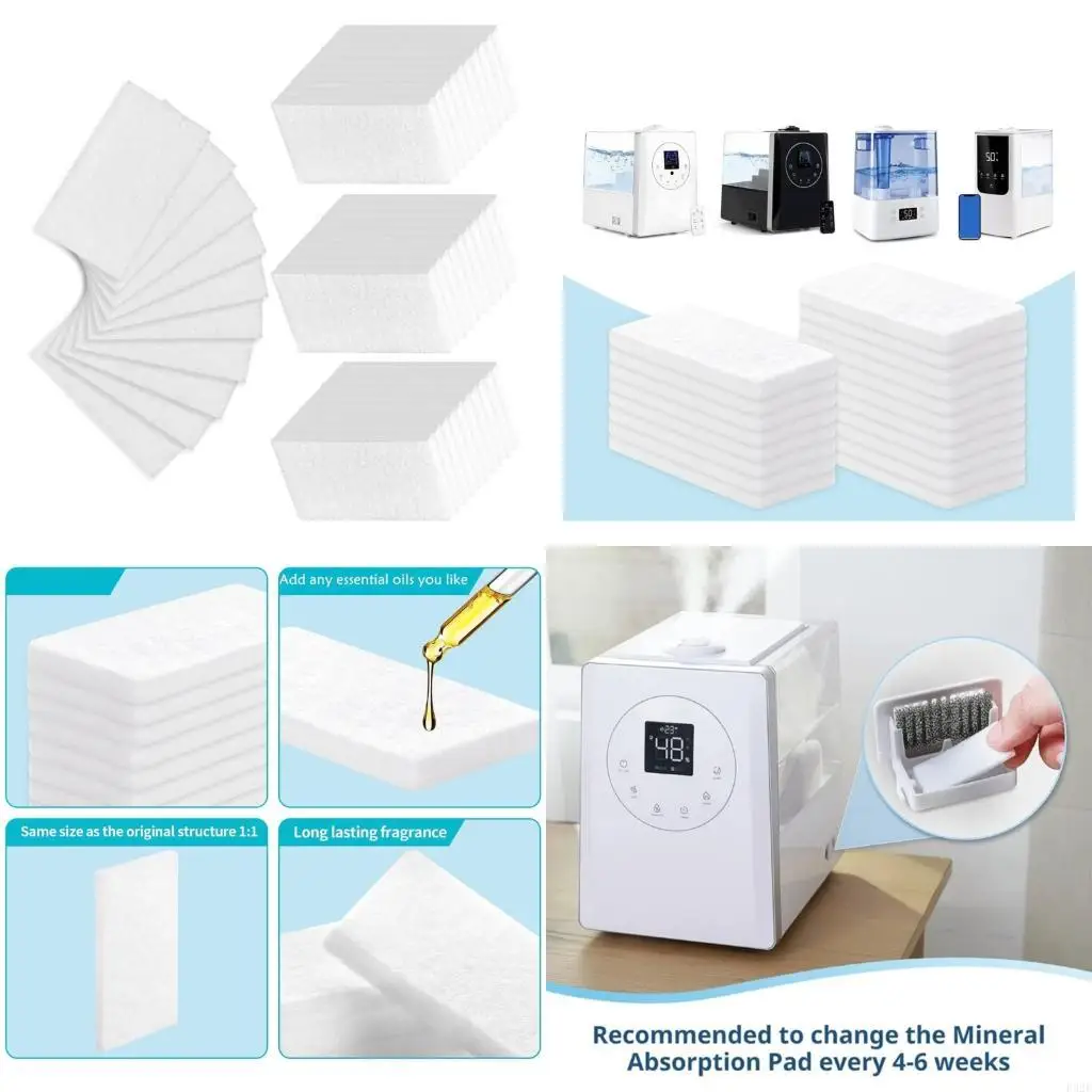 F92F 40Pcs Humidifier Replacement Filter Replacement Aromatic Pads Humidifier Mineral
F92F 40Pcs Humidifier Replacement Filter Replacement Aromatic Pads Humidifier Mineral