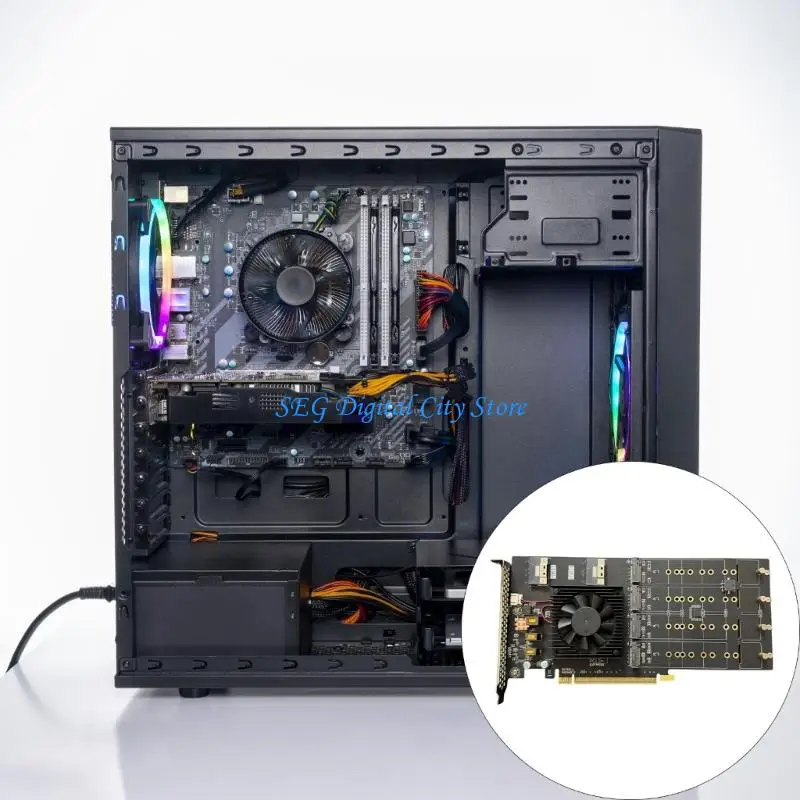 U75B PCIe4.0 Multiple Drive Adapters Card Not Driver Installation U.2 M.2 Compatibility
U75B PCIe4.0 Multiple Drive Adapters Card Not Driver Installation U.2 M.2 Compatibility