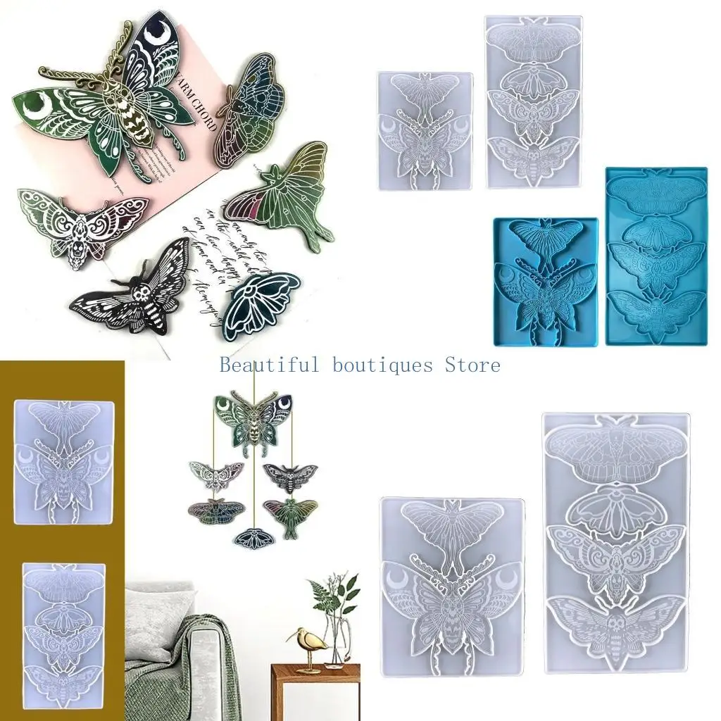 U4LF Sturdy Silicone Mould Ornament for Resin Tree Photo Frame Skull Moth Shaped Epoxy Picture Holder Home Decoration 
U4LF Sturdy Silicone Mould Ornament for Resin Tree Photo Frame Skull Moth Shaped Epoxy Picture Holder Home Decoration