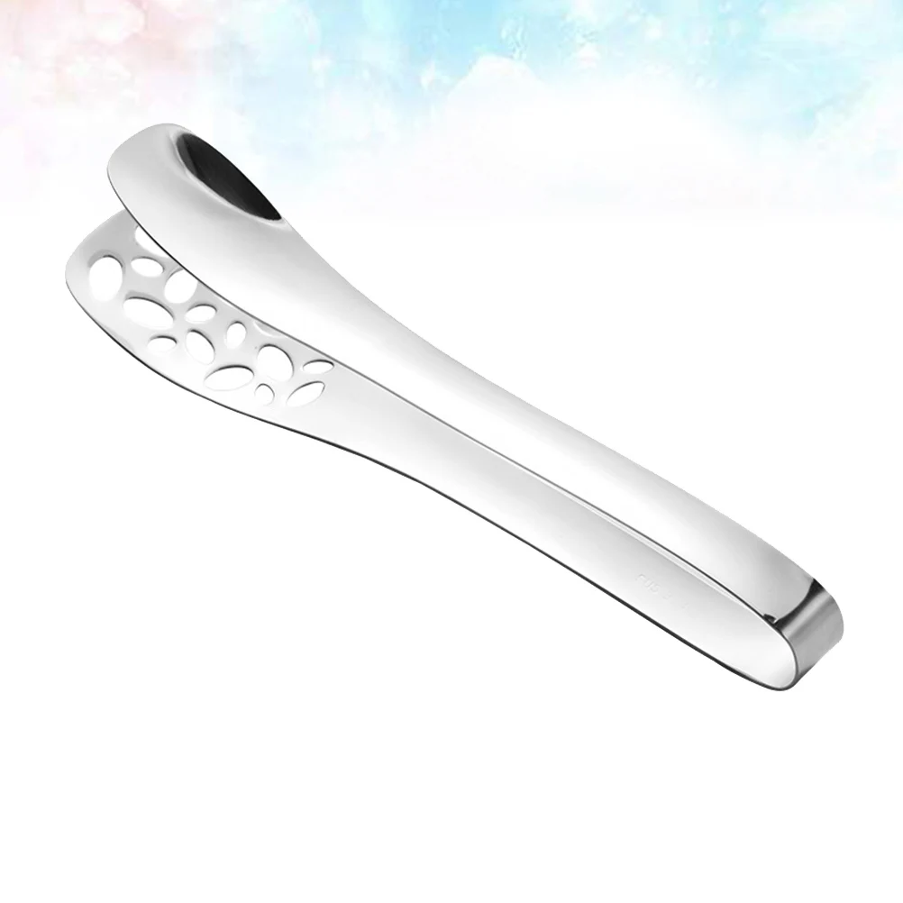 Steak Food Clamp Hollow Out Meal Clip Kitchen Thicken Food Tong Stainless Steel Barbecue Clip Silver
Steak Food Clamp Hollow Out Meal Clip Kitchen Thicken Food Tong Stainless Steel Barbecue Clip Silver