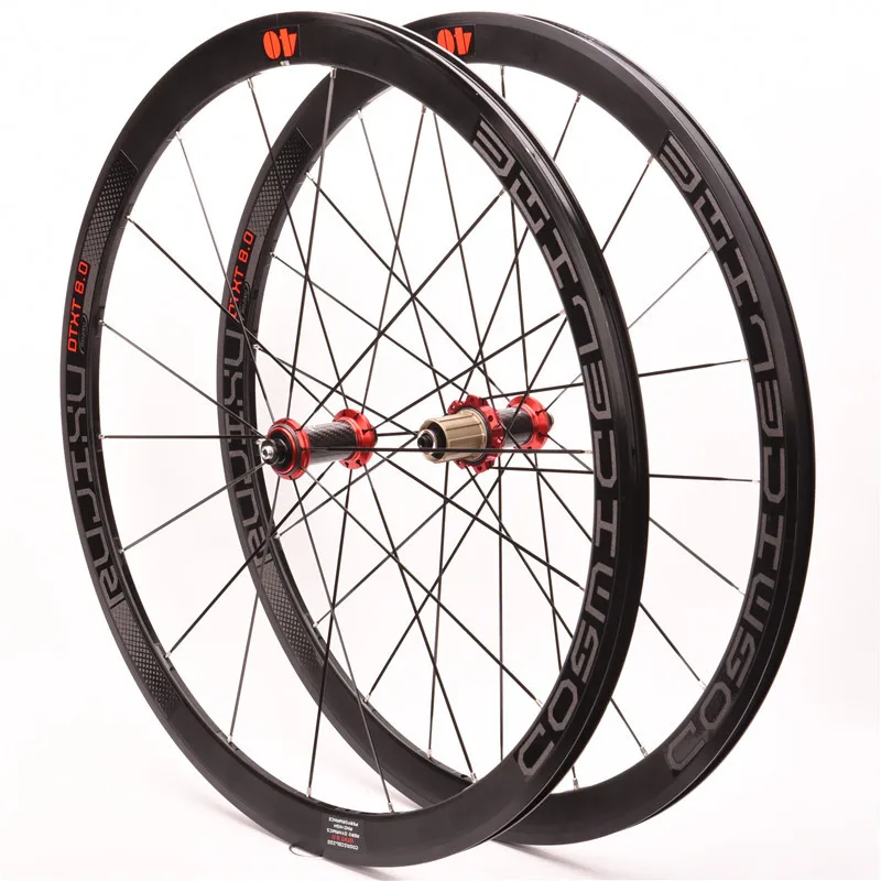 RUJIXU 700C Carbon Tube Aluminum V-Brake Titanium Rim Road Bike Wheelset
RUJIXU 700C Carbon Tube Aluminum V-Brake Titanium Rim Road Bike Wheelset