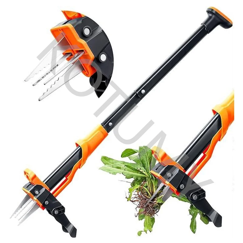 Courtyard weeding tool, vertical weeding machine, long handle manual root remover, labor-saving foot pedal type
Courtyard weeding tool, vertical weeding machine, long handle manual root remover, labor-saving foot pedal type