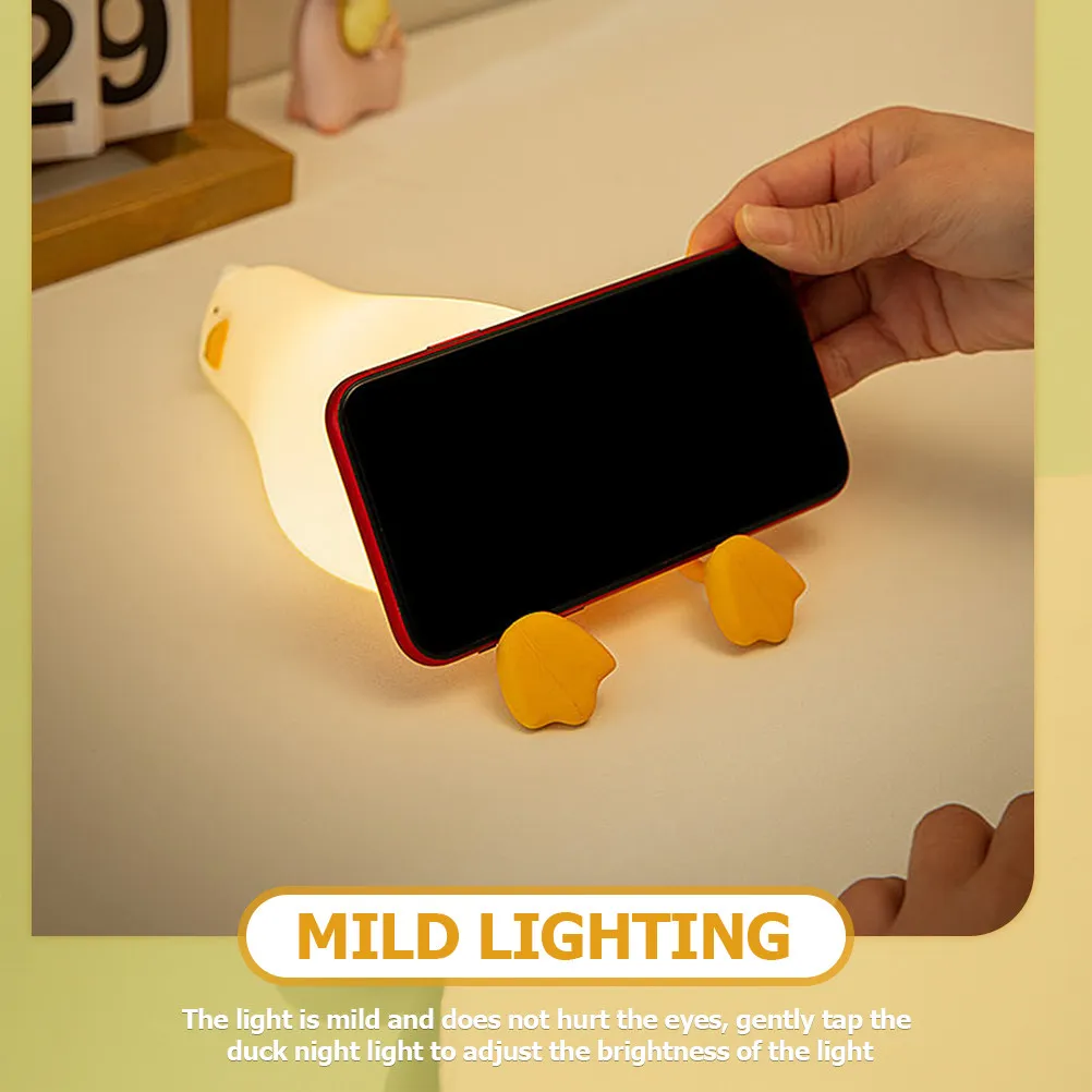 Silicone Led Duck Night Light Cute Cartoon Animal Lamp For Bedroom Rechargeable Usb Bedside Light Timer Adjustable
Silicone Led Duck Night Light Cute Cartoon Animal Lamp For Bedroom Rechargeable Usb Bedside Light Timer Adjustable
