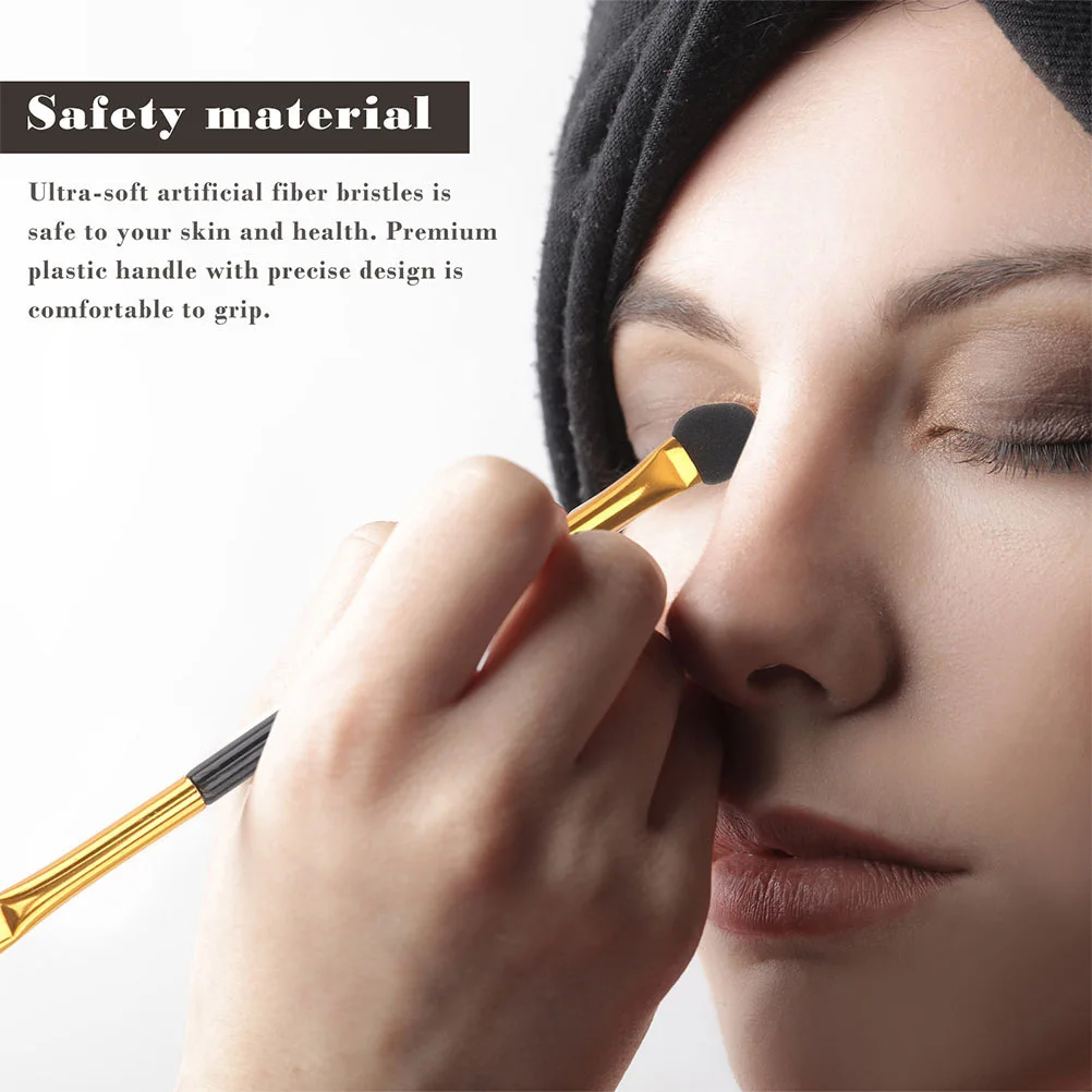 15Pcs Eye Makeup Brush Set Double Ended Eyeshadow Sticks Portable for Eye Lip Shadow Blending Women Lightweight Comfortable
15Pcs Eye Makeup Brush Set Double Ended Eyeshadow Sticks Portable for Eye Lip Shadow Blending Women Lightweight Comfortable