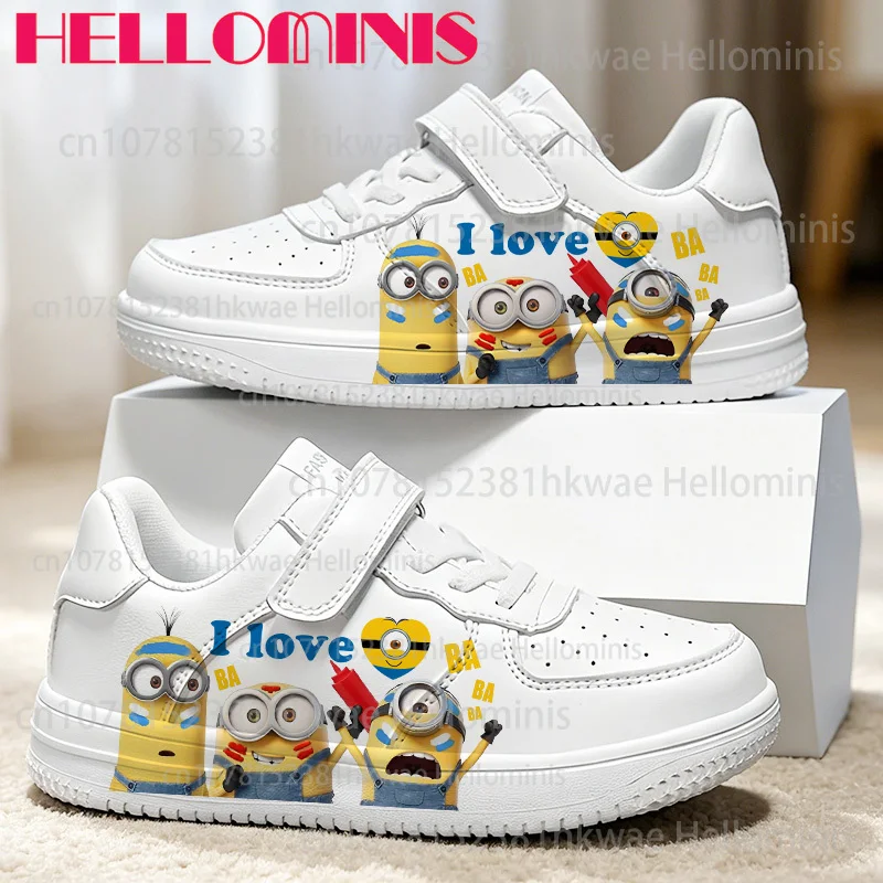 Minions Banana Little Monster Lovely Cartoon Pattern Easy To Wear Lightweight Casual Kids Sports Shoes Size 28-40 Birthday Gift
Minions Banana Little Monster Lovely Cartoon Pattern Easy To Wear Lightweight Casual Kids Sports Shoes Size 28-40 Birthday Gift
