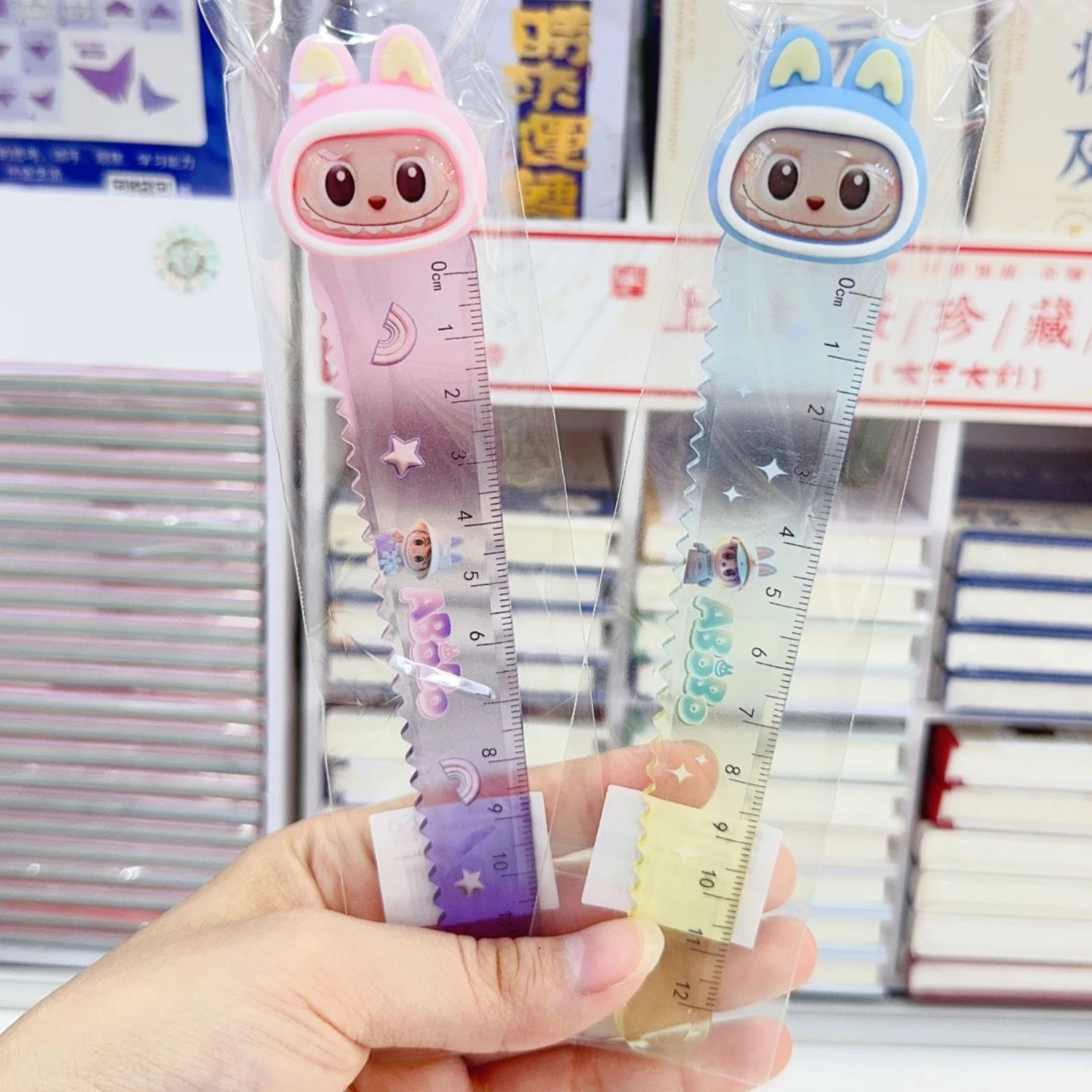 Labubu Cartoon Straight Ruler Centimeter Inches Scale Metric Ruler Precision Measuring Tool School Office Supplies Cute Labubu
Labubu Cartoon Straight Ruler Centimeter Inches Scale Metric Ruler Precision Measuring Tool School Office Supplies Cute Labubu