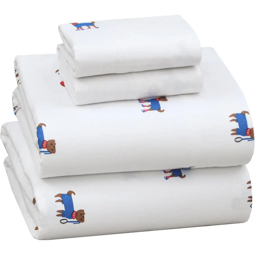 California King Size 100% Cotton Double Brushed Sheets Set - Deep Pockets 14, All Seasons Breathable, Extra Soft, Warm & Cozy, 4
California King Size 100% Cotton Double Brushed Sheets Set - Deep Pockets 14, All Seasons Breathable, Extra Soft, Warm & Cozy, 4