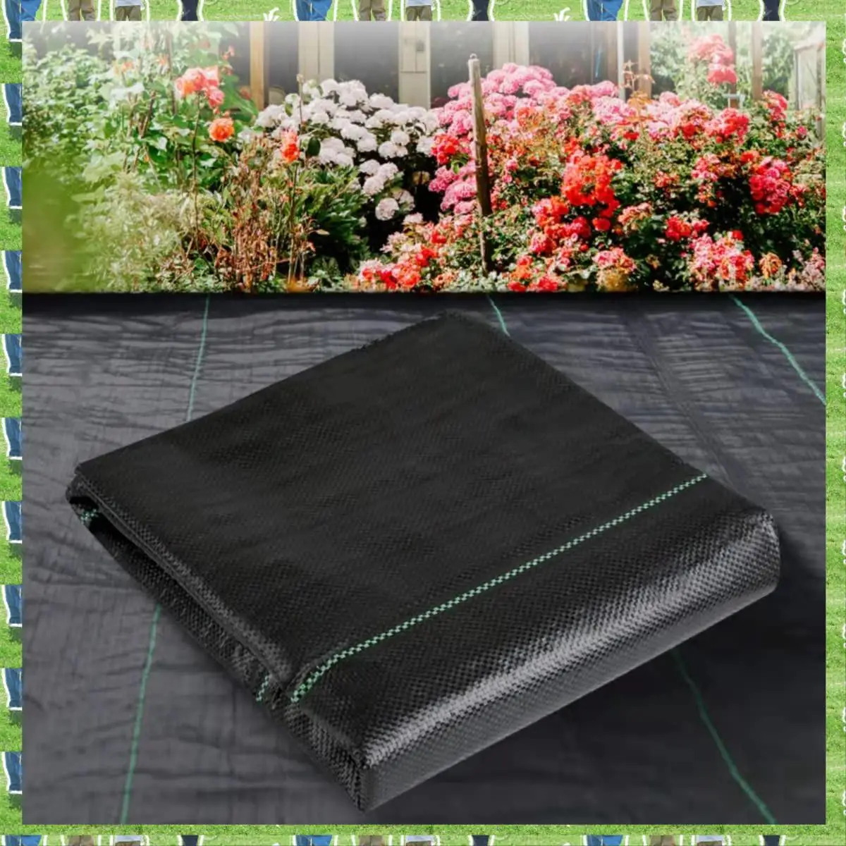 FTS 3.5Ft X 50Ft Garden Weed Barrier Landscape Fabric Heavy Duty Weed Block Gardening Mat,Weed Control Garden Cloth
FTS 3.5Ft X 50Ft Garden Weed Barrier Landscape Fabric Heavy Duty Weed Block Gardening Mat,Weed Control Garden Cloth