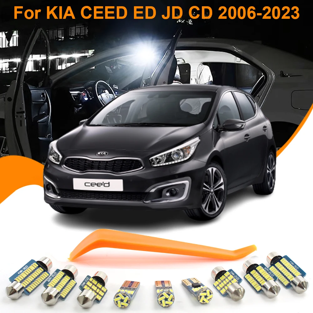 Car LED Interior Lights Canbus For KIA CEED ED JD CD 2006-2009 2010 2011 2012-2018 2019 2020 2021 2022 2023 Accessories LED Lamp
Car LED Interior Lights Canbus For KIA CEED ED JD CD 2006-2009 2010 2011 2012-2018 2019 2020 2021 2022 2023 Accessories LED Lamp