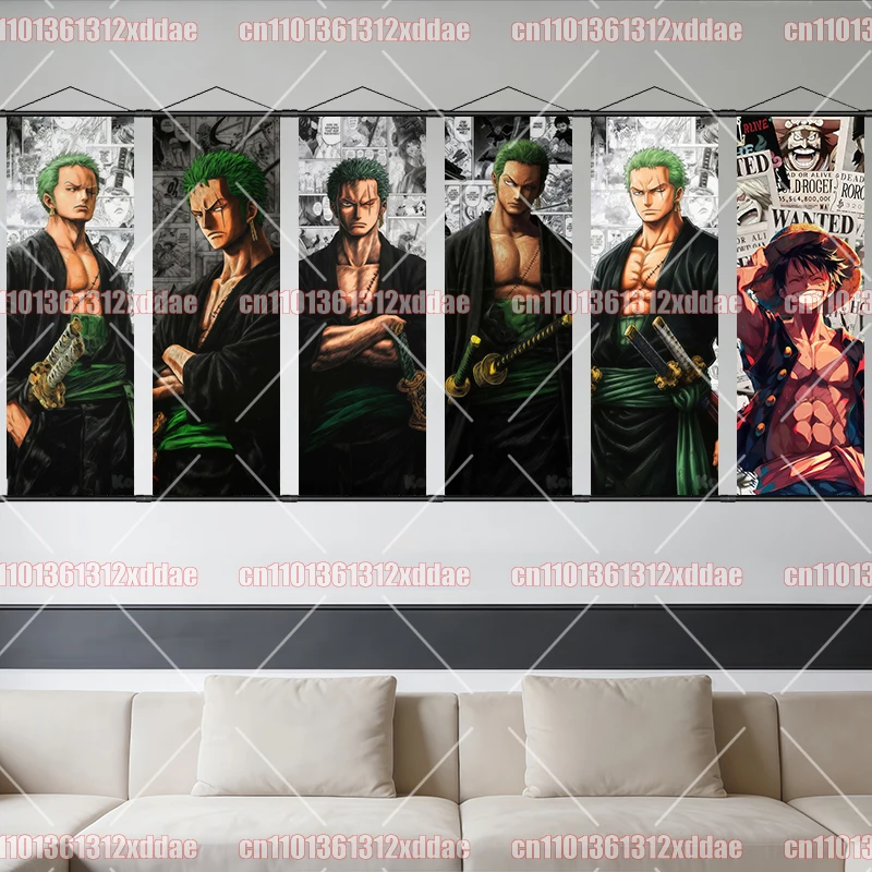 Anime One Piece Art Scroll Painting Zoro Luffy HD Poster Indoor Soft Wall Decoration Painting Hanging Painting Children's Gift
Anime One Piece Art Scroll Painting Zoro Luffy HD Poster Indoor Soft Wall Decoration Painting Hanging Painting Children's Gift