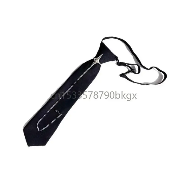 Crosses Pin Chain Necktie for School Uniform Party Wear Pre Tied Black Neck Tie J78E
Crosses Pin Chain Necktie for School Uniform Party Wear Pre Tied Black Neck Tie J78E