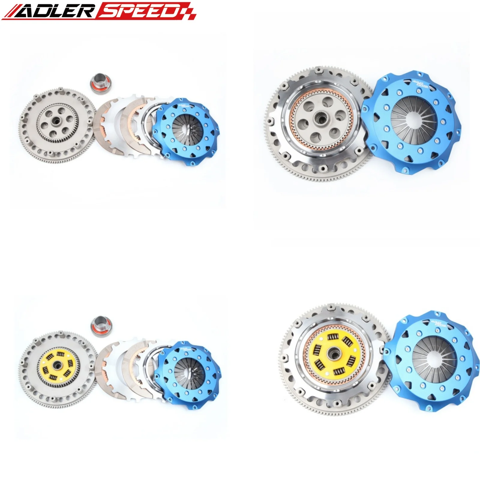 ADLERSPEED 8.5" (215mm) Sprung Clutch Kit/ RACING CLUTCH TWIN DISC KIT For 2004-05 BMW 325 330 530 X3 Z4 E46 E83 E85 M54 6-Speed
ADLERSPEED 8.5" (215mm) Sprung Clutch Kit/ RACING CLUTCH TWIN DISC KIT For 2004-05 BMW 325 330 530 X3 Z4 E46 E83 E85 M54 6-Speed