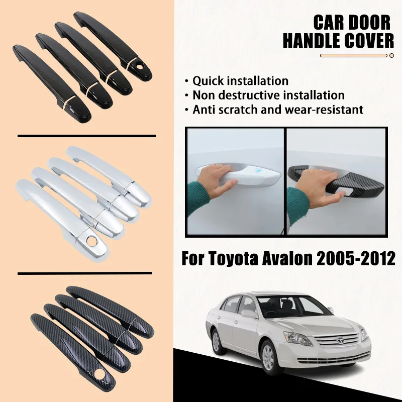 Door Handle Cover For Toyota Avalon XX30 2005-2012 2006 2007 2008 2009 Chrome Car Accessories Catch Rustproof Stickers Styliny
Door Handle Cover For Toyota Avalon XX30 2005-2012 2006 2007 2008 2009 Chrome Car Accessories Catch Rustproof Stickers Styliny