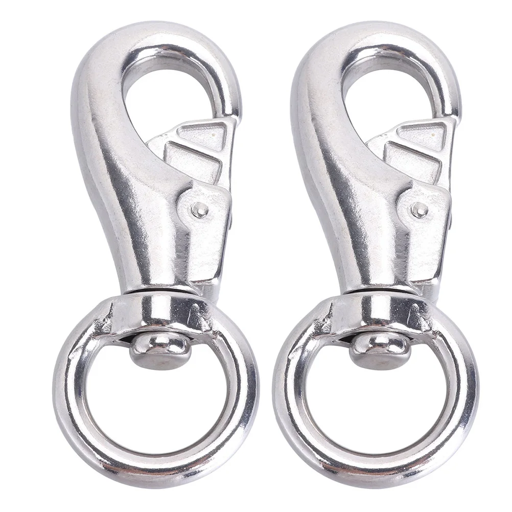2pcs Swivel Hook Snap Metal Hammock Hanging Accessories Rotating Buckle 360 Degree For Swing Chair With Traction Rope Buckle
2pcs Swivel Hook Snap Metal Hammock Hanging Accessories Rotating Buckle 360 Degree For Swing Chair With Traction Rope Buckle