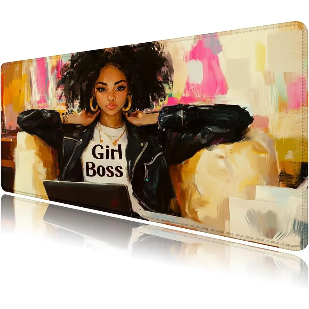 Stylish Desk Mat with Non-Slip Base, Large Mousepad for Office & Home (27.5x11.8 in)
Stylish Desk Mat with Non-Slip Base, Large Mousepad for Office & Home (27.5x11.8 in)