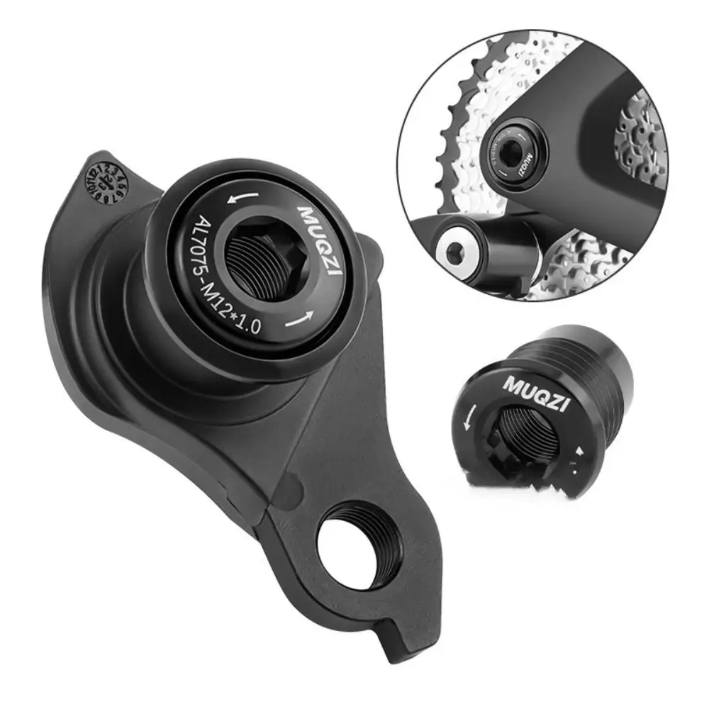 Bicycle Parts M12-1.0 UDH Rear Hanger M12-1.5 Universal Thru Axle Rear Hook Aluminum Alloy Unify UDH Tail Hook Cycling
Bicycle Parts M12-1.0 UDH Rear Hanger M12-1.5 Universal Thru Axle Rear Hook Aluminum Alloy Unify UDH Tail Hook Cycling