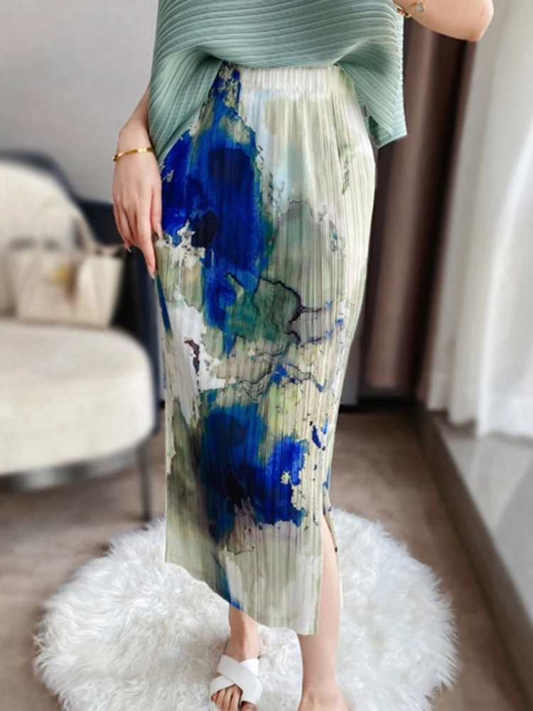 Pleated Skirts A-line 2022 New Summer High Waist Knee-length Temperament Loose Big Size Printing Fashion Trend
Pleated Skirts A-line 2022 New Summer High Waist Knee-length Temperament Loose Big Size Printing Fashion Trend