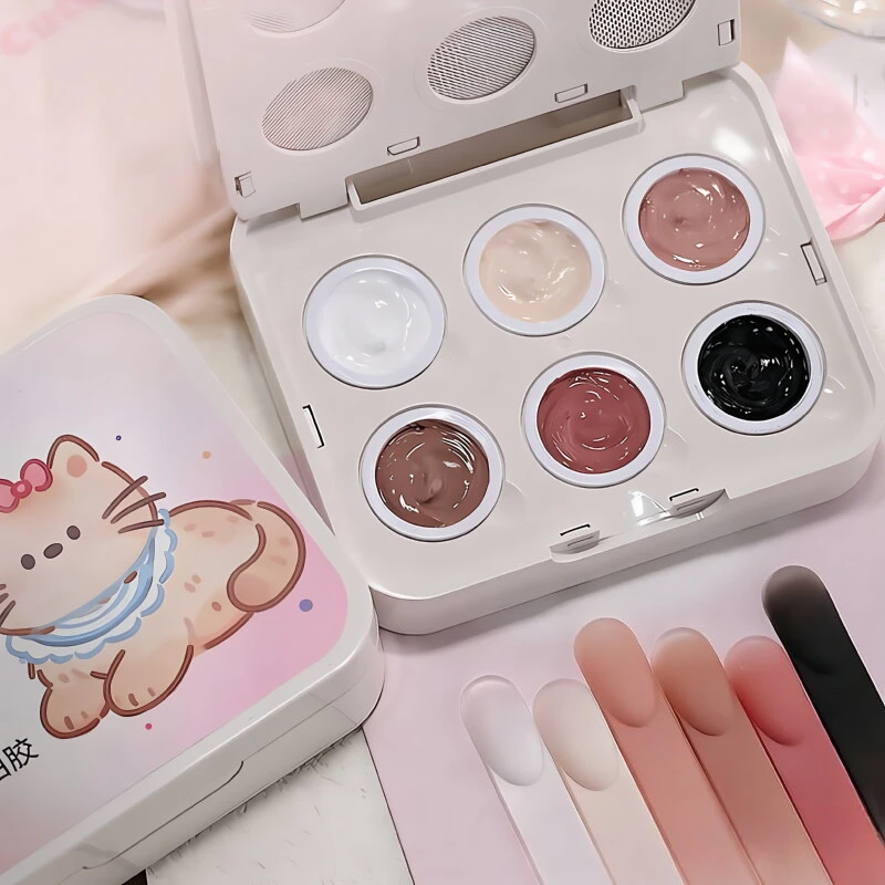 6 Colors Air Cushion Palette Patting Gel Potato Texture Blush 3 In1 Nail Art Patting UV/LED Painting Gel Varnishes For Manicure
6 Colors Air Cushion Palette Patting Gel Potato Texture Blush 3 In1 Nail Art Patting UV/LED Painting Gel Varnishes For Manicure