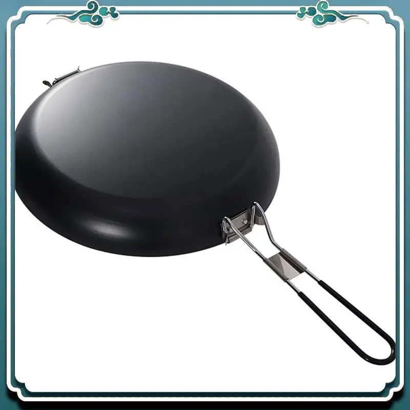 Metal Portable Frying Pan Picnic Camping Folding Pan Cookware Non Stick Pan For Camping Accessories
Metal Portable Frying Pan Picnic Camping Folding Pan Cookware Non Stick Pan For Camping Accessories