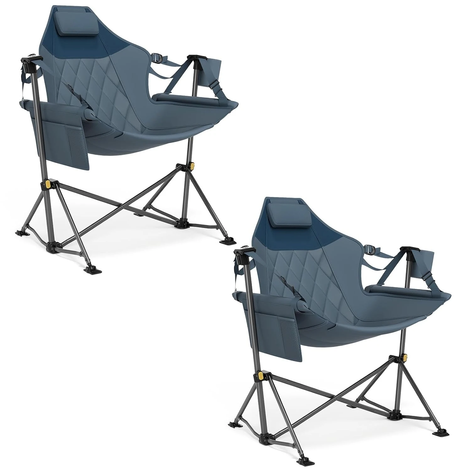 Hammock Camping Chair with Adjustable Backrest, Heavy Duty Folding Hammock Chair Supports 300lbs, Portable Hammock, Customized
Hammock Camping Chair with Adjustable Backrest, Heavy Duty Folding Hammock Chair Supports 300lbs, Portable Hammock, Customized