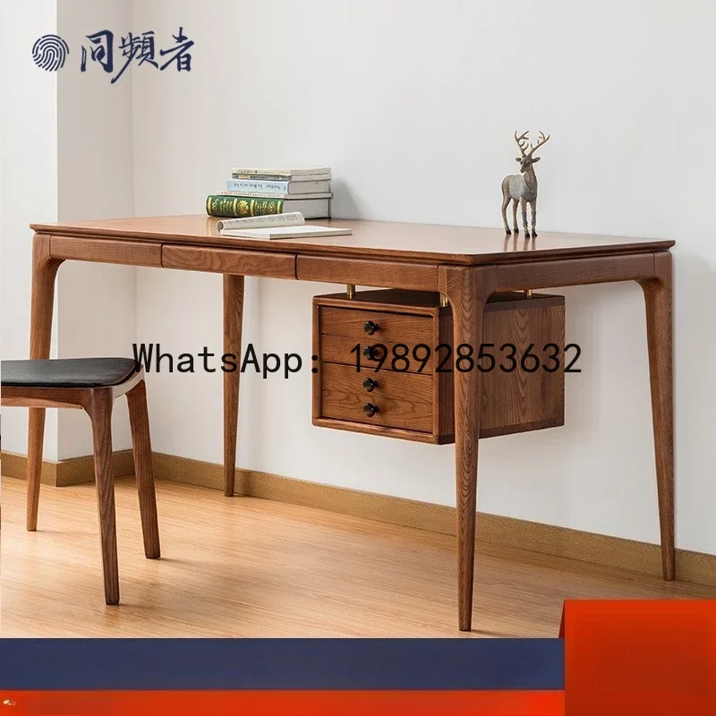 H5.15 simple Nordic study desk small apartment writing desk solid wood computer table and chair combination
H5.15 simple Nordic study desk small apartment writing desk solid wood computer table and chair combination