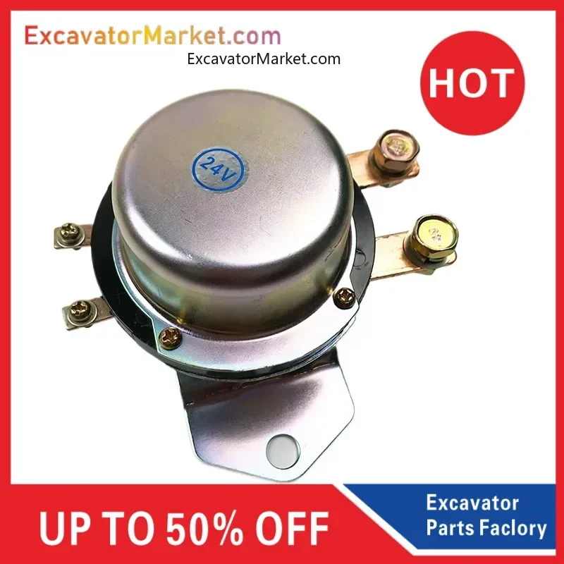 Hitachi Komatsu Caterpillar Hyundai 12v24v Universal Power Switch, Electromagnetic Valve, Battery Relay, Excavator Accessories
Hitachi Komatsu Caterpillar Hyundai 12v24v Universal Power Switch, Electromagnetic Valve, Battery Relay, Excavator Accessories