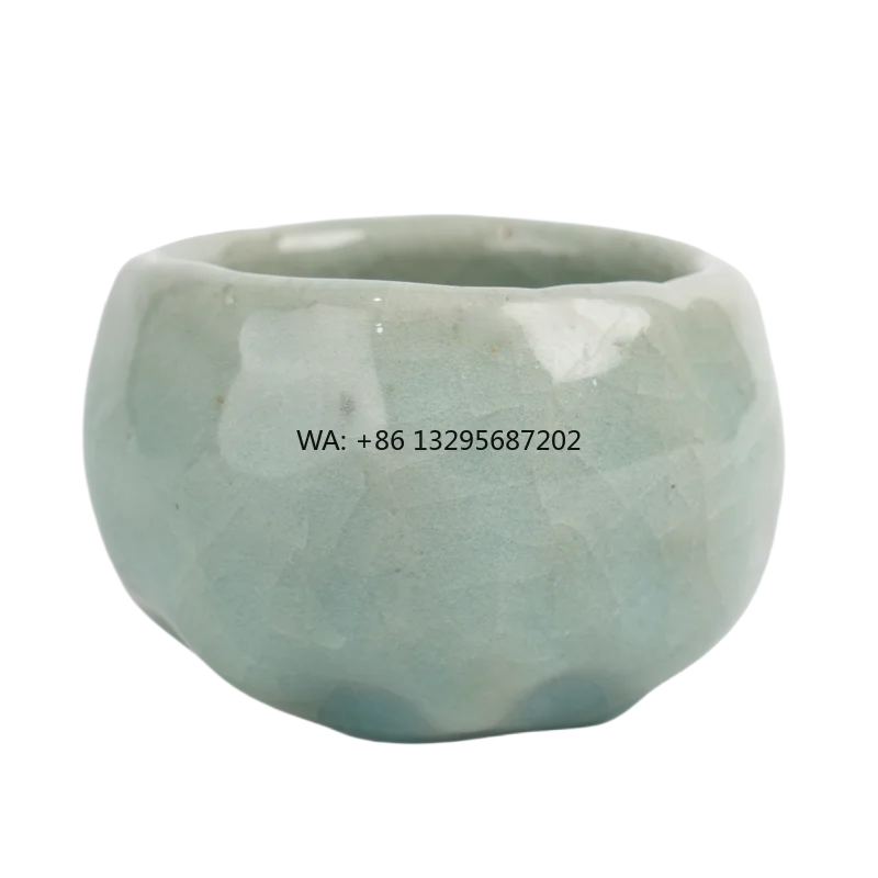 Чайный сервиз Kungfu из фарфора Ru Kiln, китайский керамический чайный сервиз Celadon Gongfu с зеленой глазурью и полной чашкой 
Чайный сервиз Kungfu из фарфора Ru Kiln, китайский керамический чайный сервиз Celadon Gongfu с зеленой глазурью и полной чашкой