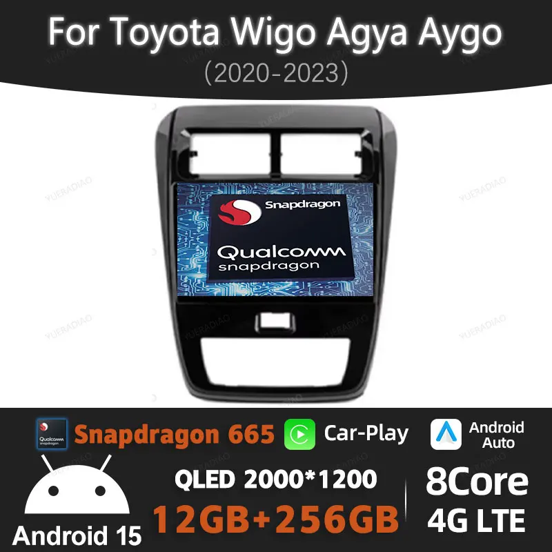 Android 15 Car Radio For Toyota Wigo Agya Aygo 2020 - 2023 GPS NAVI 2DIN Multimedia Video Player 4G LTE 5G WIFI QLED BT Qualcomm
Android 15 Car Radio For Toyota Wigo Agya Aygo 2020 - 2023 GPS NAVI 2DIN Multimedia Video Player 4G LTE 5G WIFI QLED BT Qualcomm