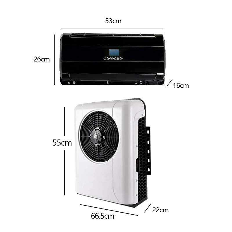 12v Electric Tractor Car Truck Ac Dc Unit Car Split air Conditioner System Kit Apu Parking Cooler for Truck
12v Electric Tractor Car Truck Ac Dc Unit Car Split air Conditioner System Kit Apu Parking Cooler for Truck