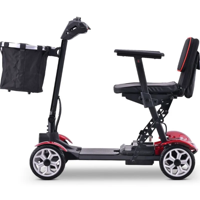 Compact Electric Scooter Leisure Four-wheel Folding Electric Scooter Vehicle Commercial Furniture Monopattino Elettrico ZY40DDC
Compact Electric Scooter Leisure Four-wheel Folding Electric Scooter Vehicle Commercial Furniture Monopattino Elettrico ZY40DDC