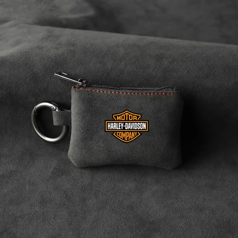 Car Key Bag Suede Wallet Card Coins Storage Pouch Keychain Cover For Harley Davidson Glide Ultra Classic 1250 S PA 1250S PA1250
Car Key Bag Suede Wallet Card Coins Storage Pouch Keychain Cover For Harley Davidson Glide Ultra Classic 1250 S PA 1250S PA1250