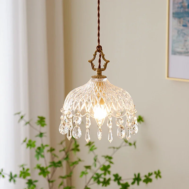 FSS French Retro Crystal Chandelier For Homestay Modern Bar Aisle Porch Restaurant Bedroom Bedside Chandelier
FSS French Retro Crystal Chandelier For Homestay Modern Bar Aisle Porch Restaurant Bedroom Bedside Chandelier