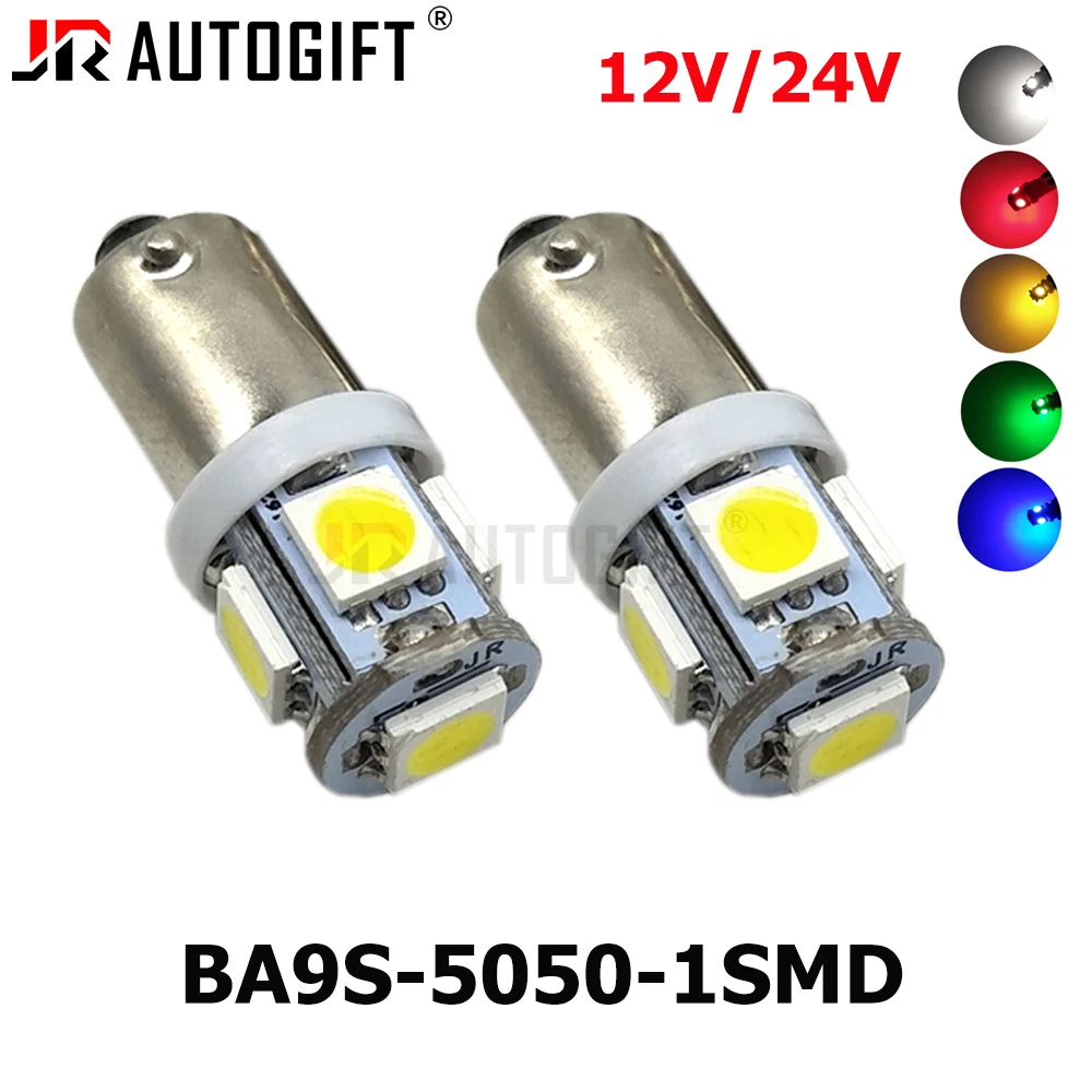 200X 12V 24V T11 BA9S 5050 5SMD T4W H5W Car LED Light Bulb Car Indicators Light Interior Bulb Wedge License Plate Lamp Red
200X 12V 24V T11 BA9S 5050 5SMD T4W H5W Car LED Light Bulb Car Indicators Light Interior Bulb Wedge License Plate Lamp Red