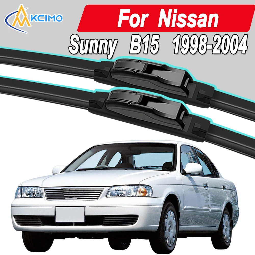 Силиконовые щетки стеклоочистителя автомобиля для Nissan Солнечный B15 1998-2004 — всепогодные бесшумные щетки стеклоочистителя, быстроразъемный зажим
Силиконовые щетки стеклоочистителя автомобиля для Nissan Солнечный B15 1998-2004 — всепогодные бесшумные щетки стеклоочистителя, быстроразъемный зажим