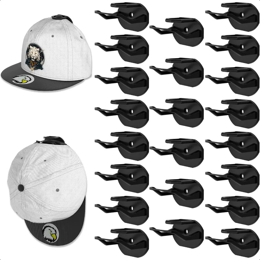 22 Pack Adhesive Hat Hooks for Wall er Strong Hat Rack for Baseball Caps Hat Organizer Display for Home Decor Hat Hangers Holde
22 Pack Adhesive Hat Hooks for Wall er Strong Hat Rack for Baseball Caps Hat Organizer Display for Home Decor Hat Hangers Holde