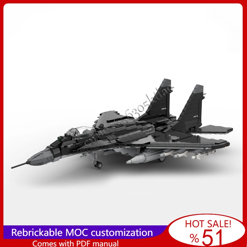 1789PCS Air Patrol Mig 35-S Fighter Jet Model MOC Building Blocks DIY Bricks Creative Assembly Toy Kids Popular Festival Gifts
1789PCS Air Patrol Mig 35-S Fighter Jet Model MOC Building Blocks DIY Bricks Creative Assembly Toy Kids Popular Festival Gifts